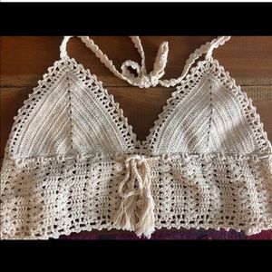 Kendall & Kylie Crotchet Top